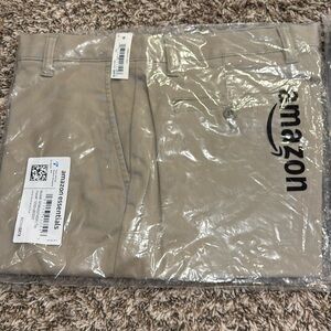 Amazon Khaki shorts. New with Tags